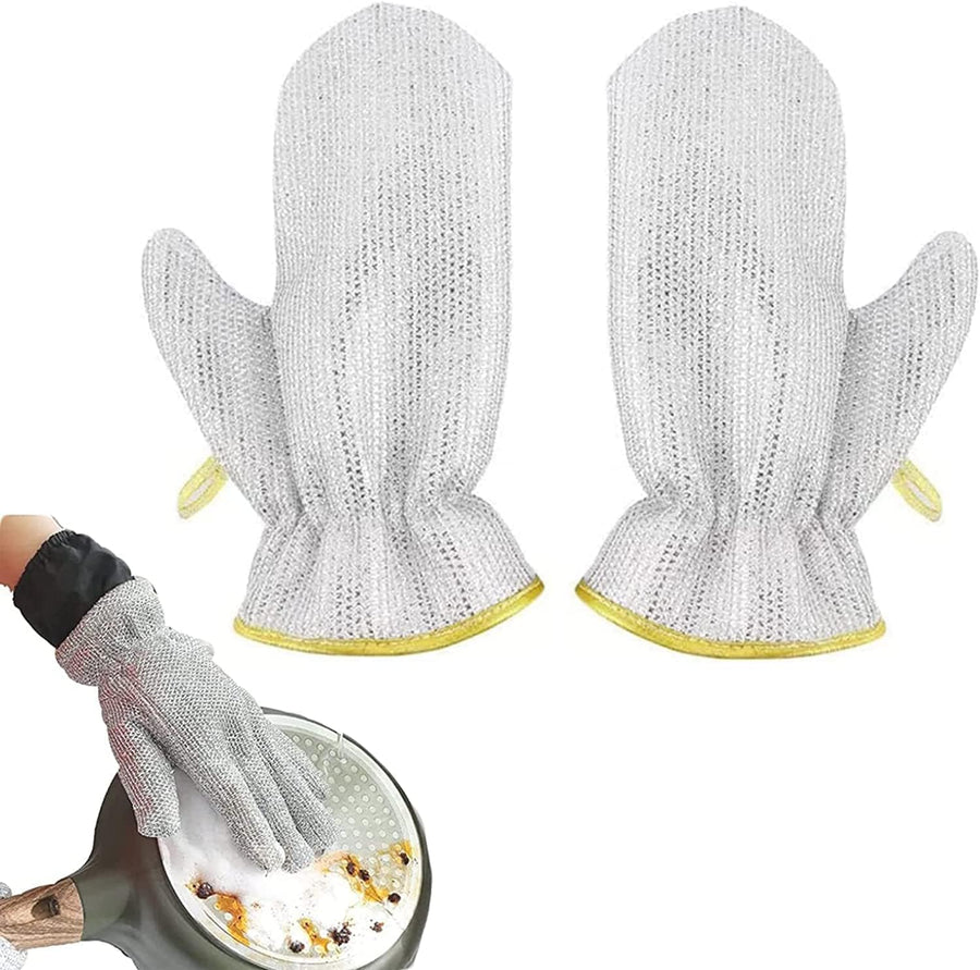 Wire Dishwashing Gloves, Kitchen Cleaning Gloves ( Pair Of 1 )